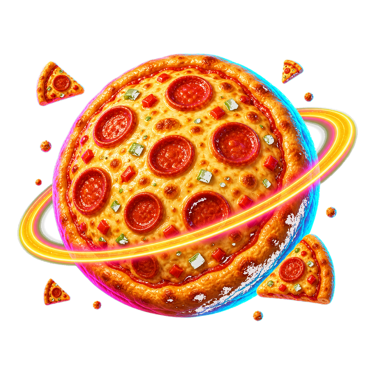 Pizza snack planet